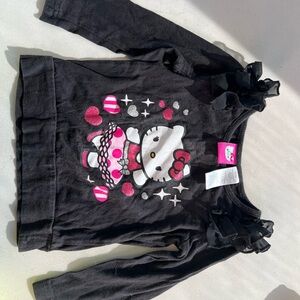 HelloKitty ballet black long sleeve